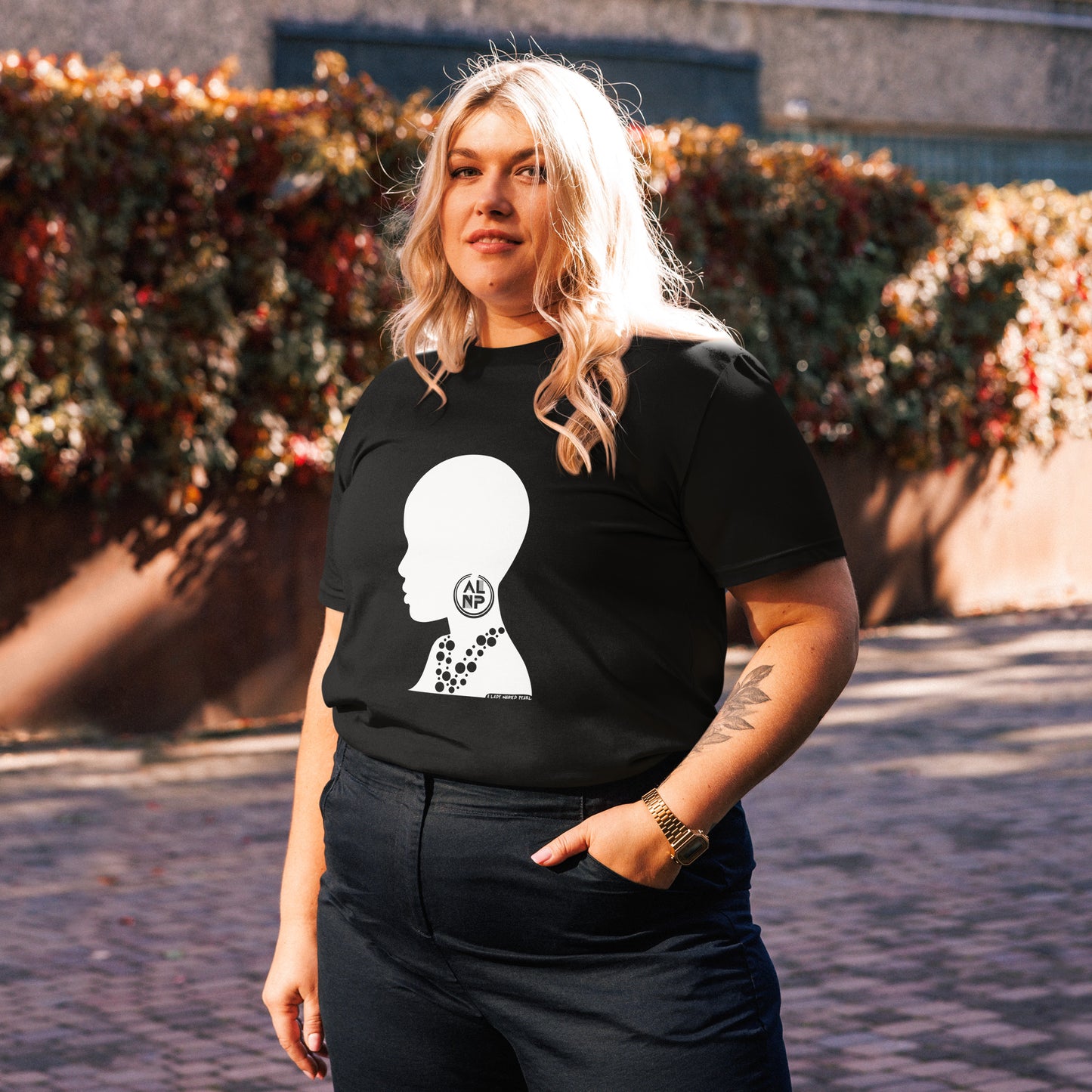 Pearl Unisex organic cotton t-shirt