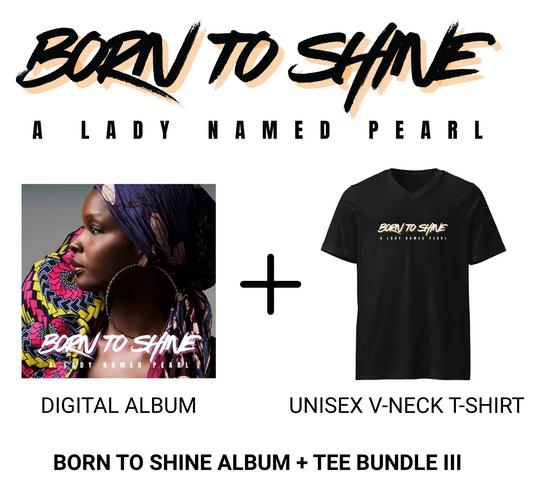 BORN TO SHINE ALBUM + UNISEX V-NECK TEE BUNDLE III