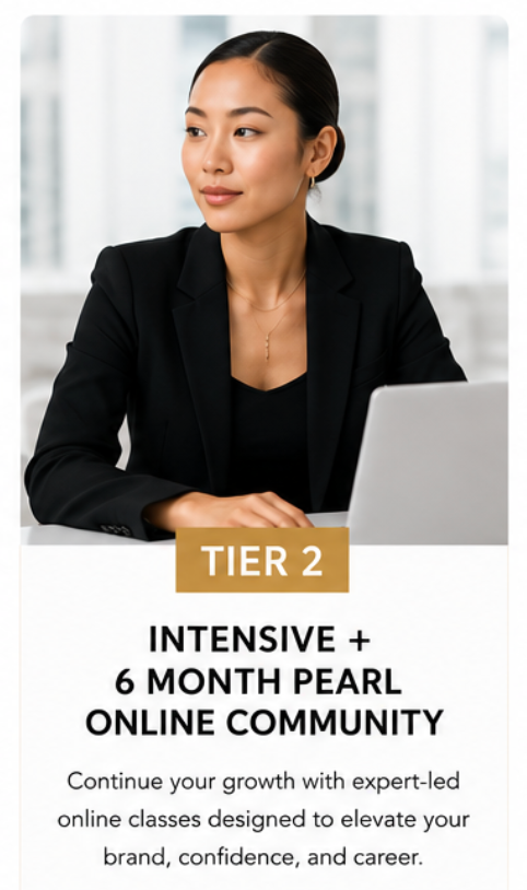 Tier 2 - Intensive + 6 Month Online Pearl Community