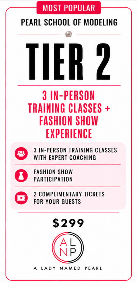 Tier 2 - In-Person Training + Fashion Show