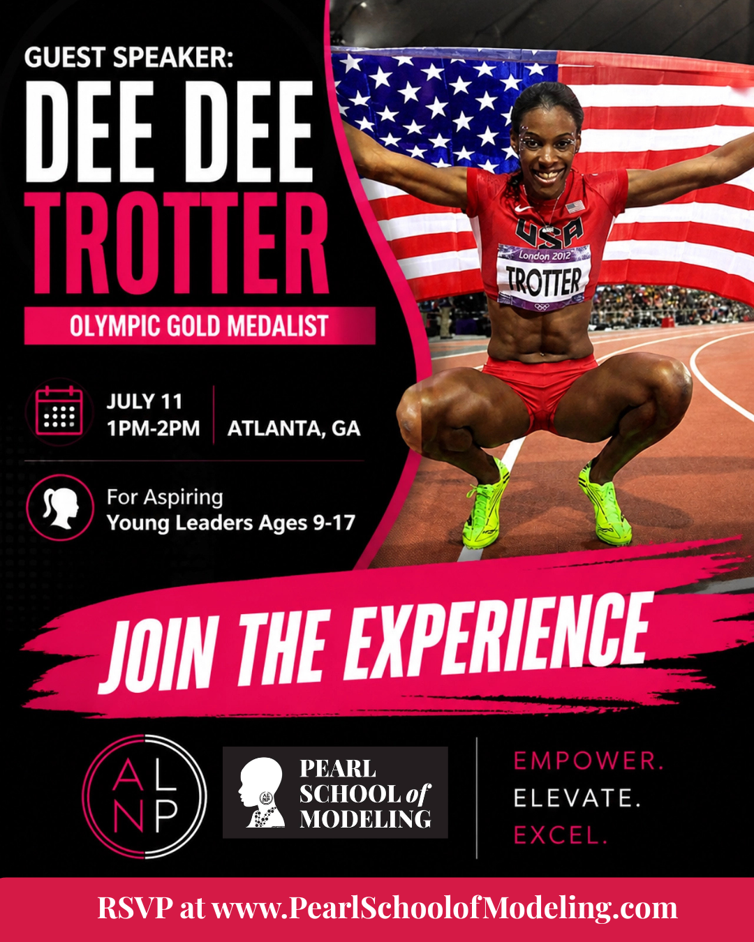 2X Olympian Dee Dee Trotter - How to Build Confidence Workshop for Youth Girls