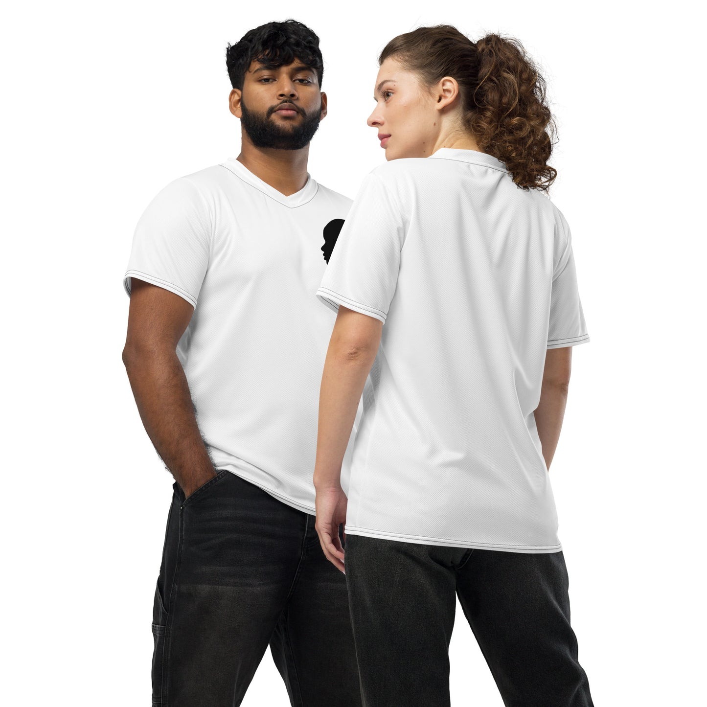 Recycled unisex sports jersey