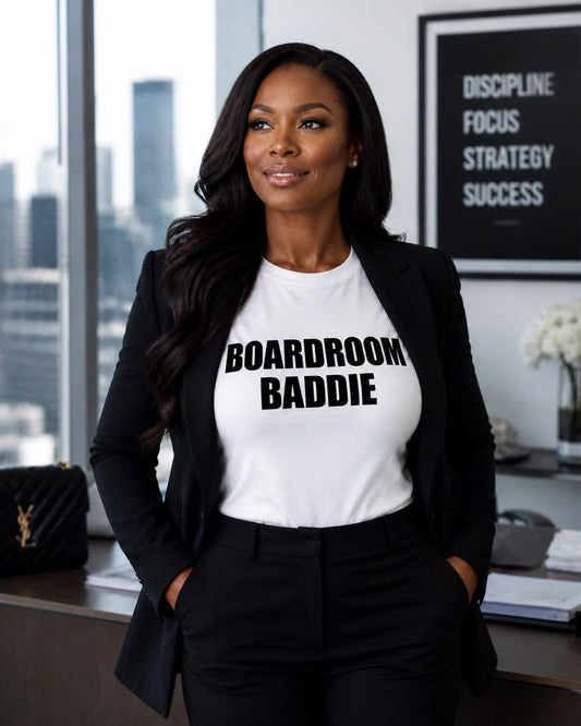 Boardroom Baddie Women's Relaxed T-Shirt